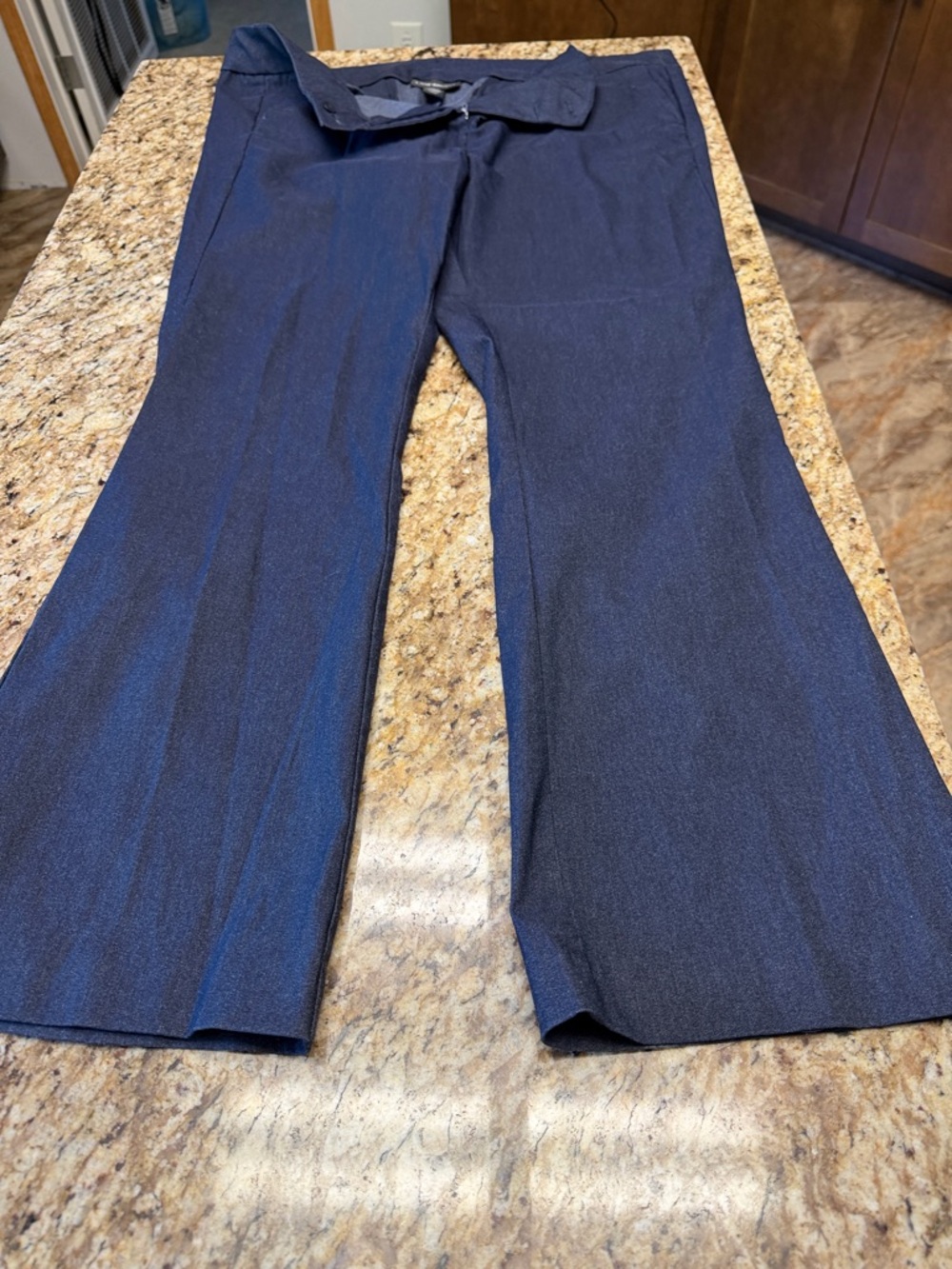 Lane Bryant dark Grey Straight-Leg Pants
